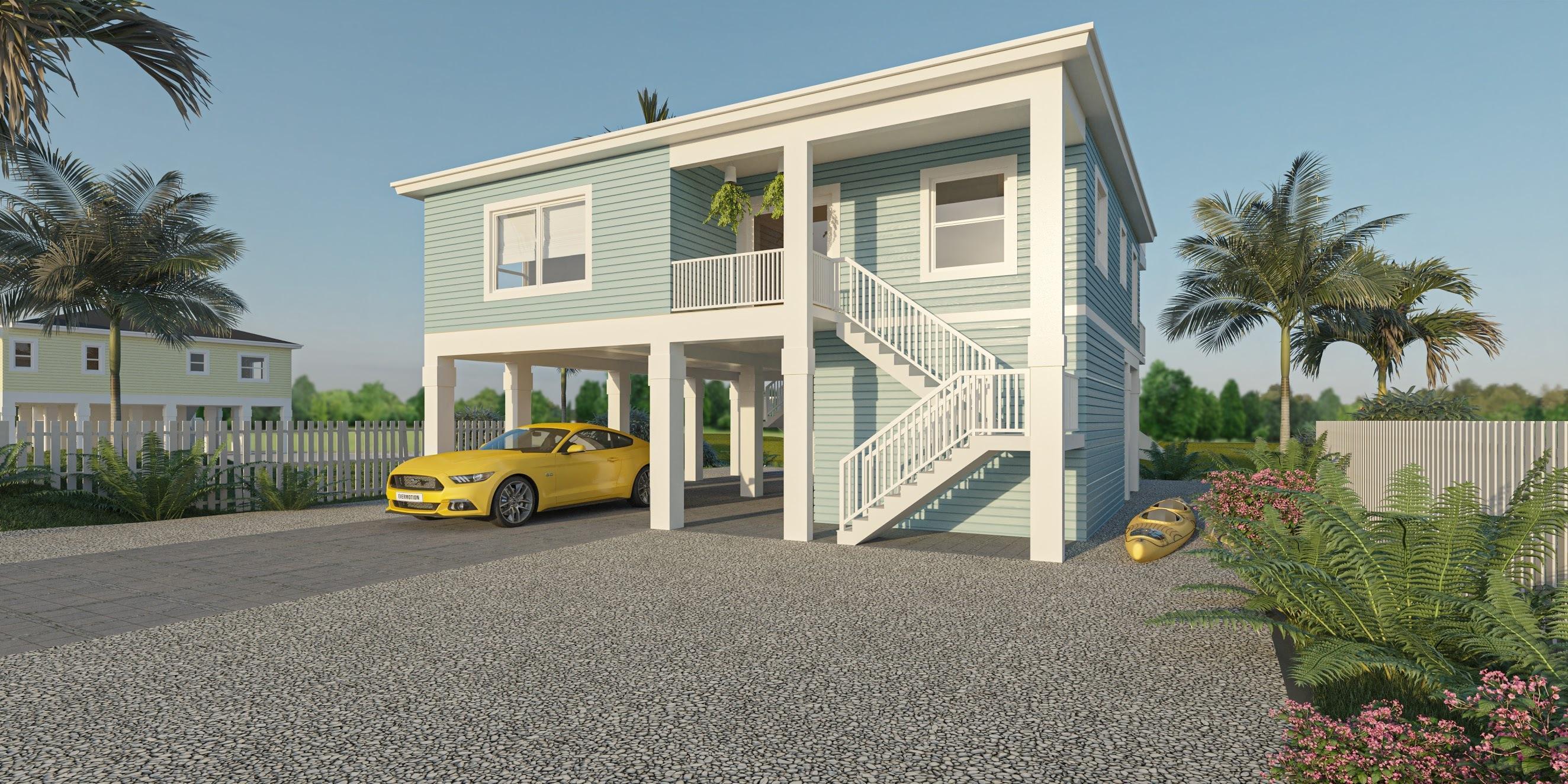 Rendering of Completed Home