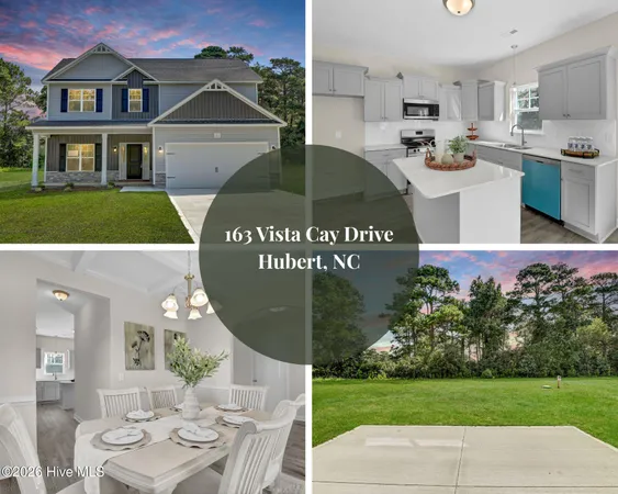 $374,900 | 163 Vista Cay Drive, Unit LOT 3, Hubert, NC 28539