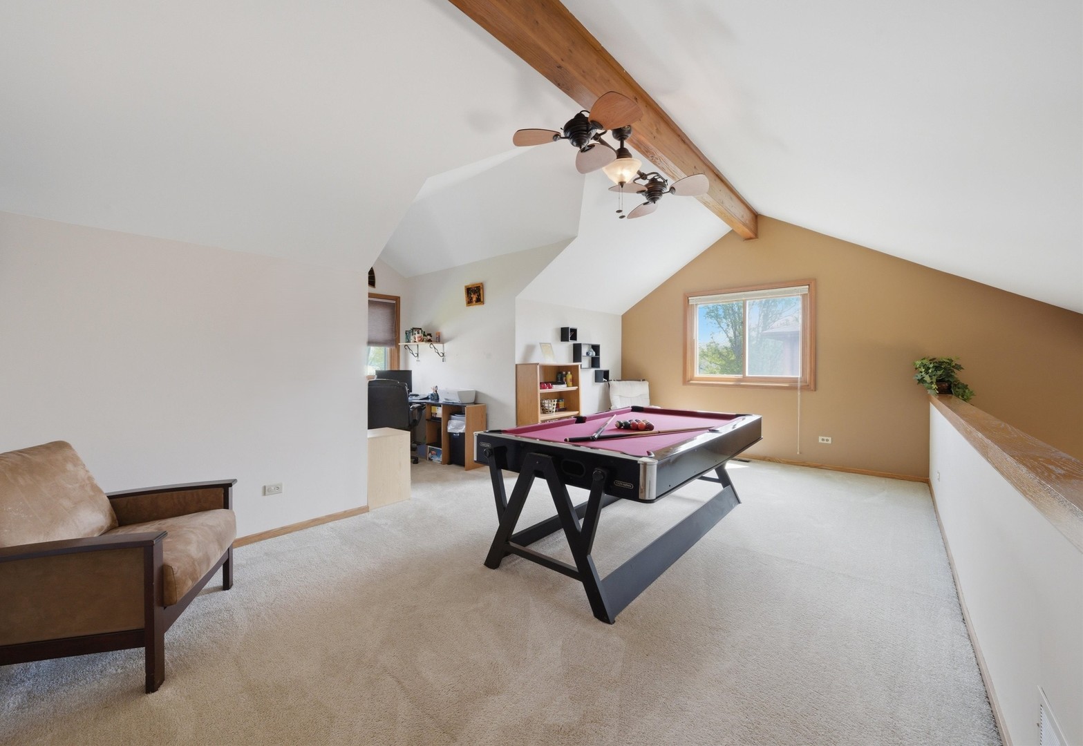 3552 Fairway Drive Crete, IL 60417 - Photo 12 of 27 a room with furniture pool table and windows