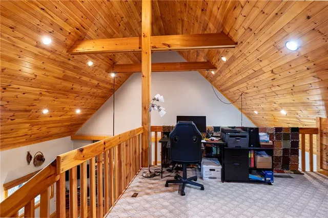 a view of storage and utility room