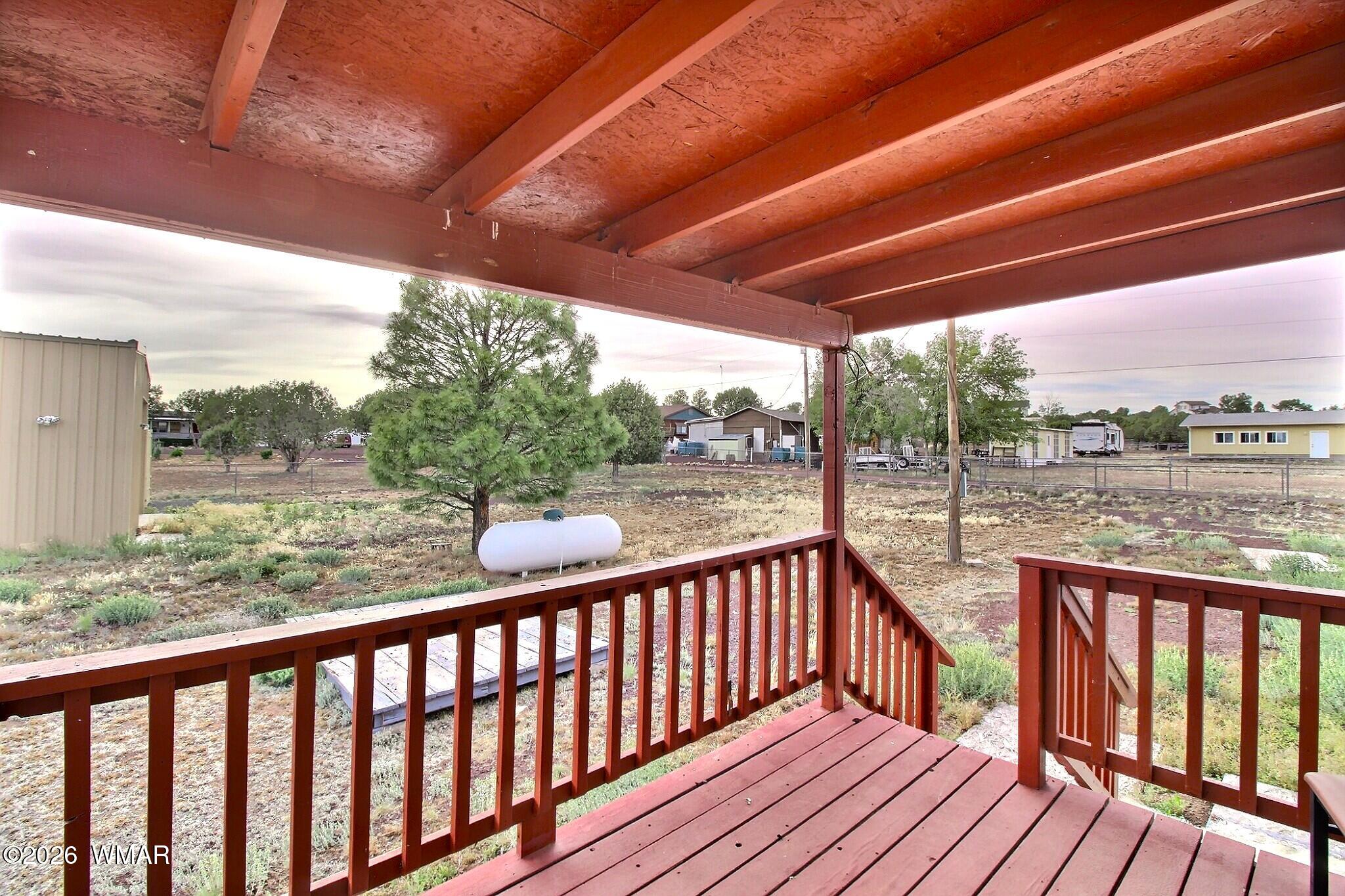 1254 Lone Pine Dam Road Show Low, AZ 85901 - Photo 14 of 21 back covered deck