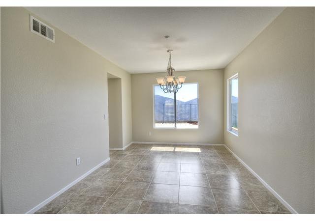 Dining area opens to Living room.