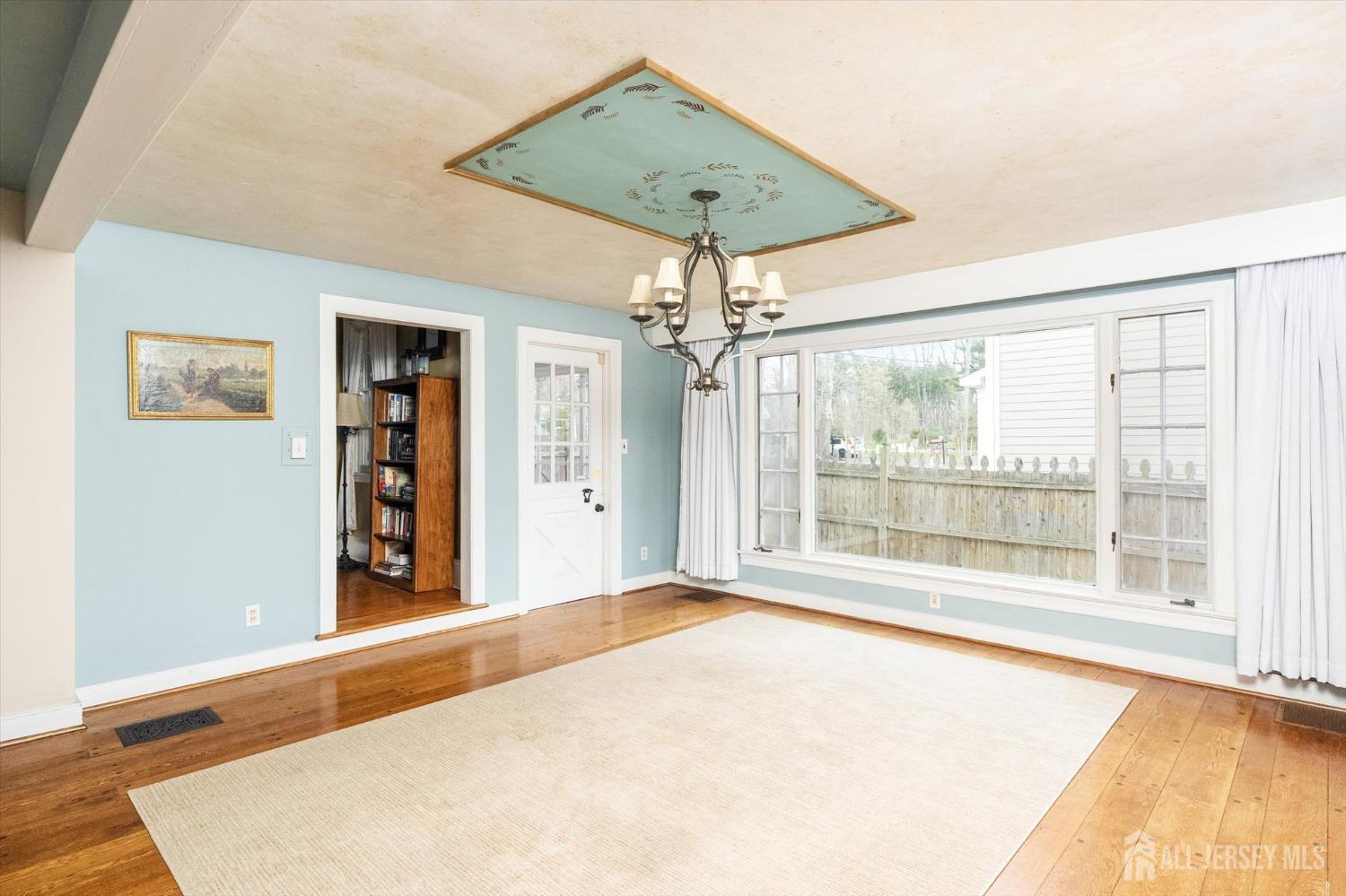 442 Ellisdale Road Chesterfield, NJ 08515 - Photo 11 of 42 a view of an empty room with a window