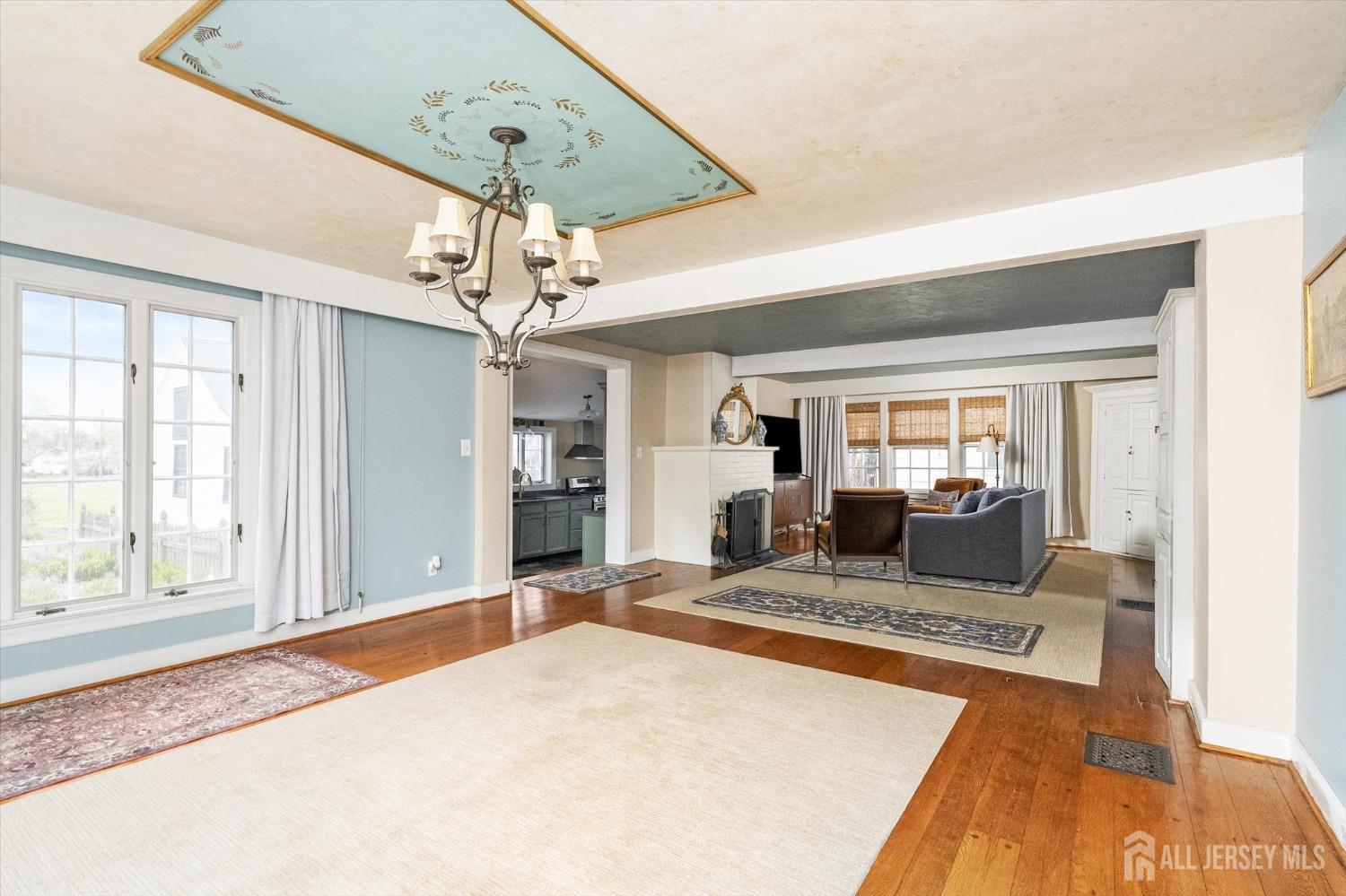 442 Ellisdale Road Chesterfield, NJ 08515 - Photo 12 of 42 a view of a livingroom with furniture window and wooden floor