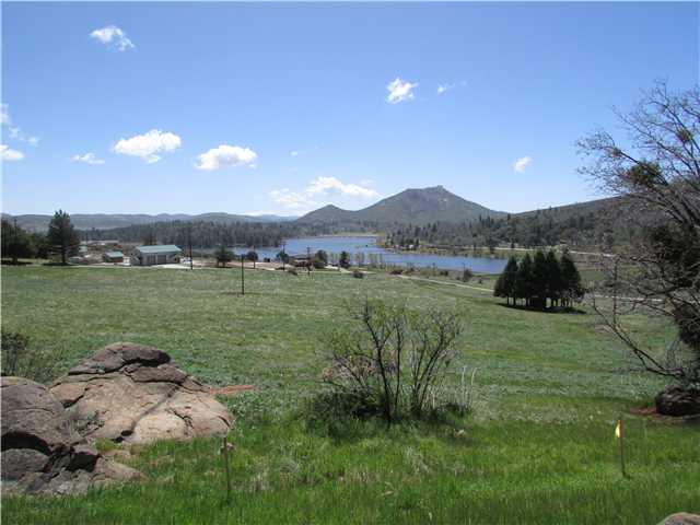 34423 Engineers Road Julian, CA 92036 - Photo 13 of 20 View of Lake Cuyamaca. New fire station across the field.