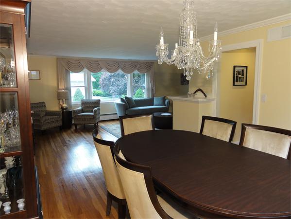 156 Pleasant Street Lexington, MA 02421 - Photo 8 of 28 a view of a dining room with furniture window and wooden floor