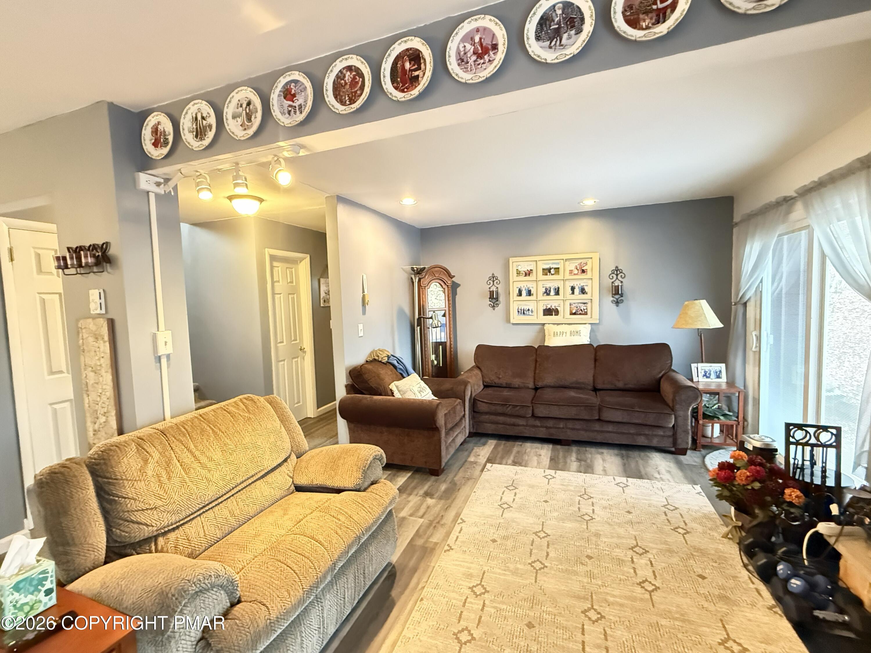 5933 Decker Road Bushkill, PA 18324 - Photo 6 of 51 a living room with furniture and a couch