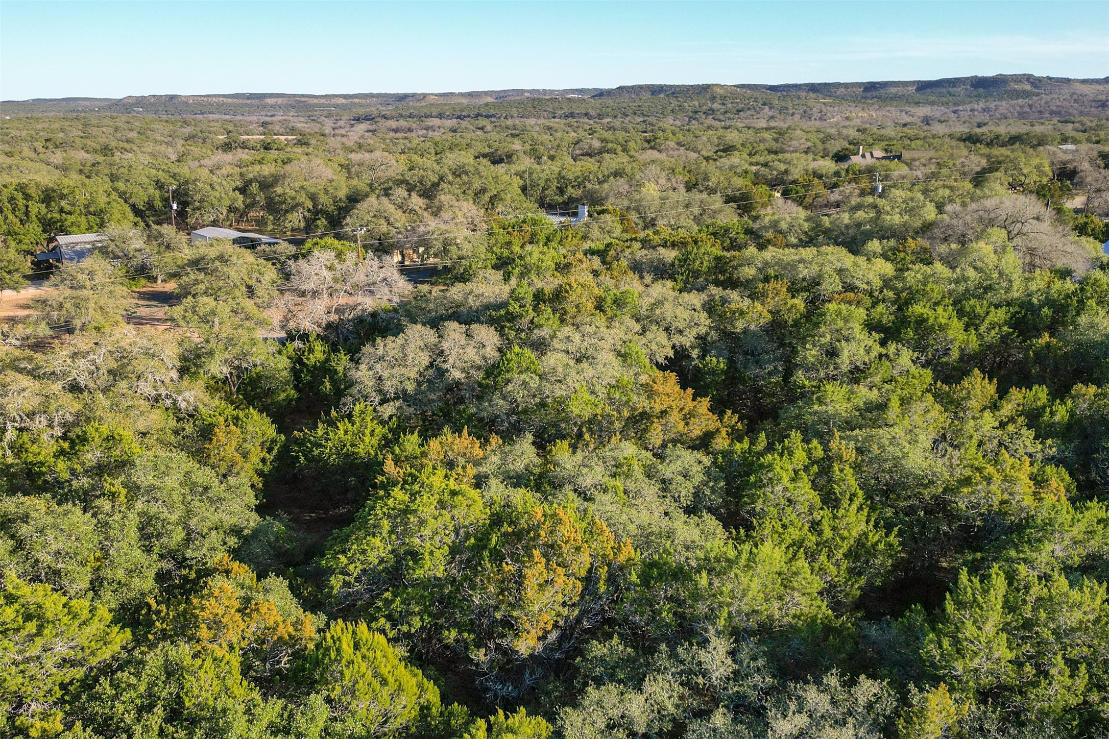 308 Ridge Oak Drive Wimberley, TX 78676 - Photo 13 of 29 an aerial view of houses with trees