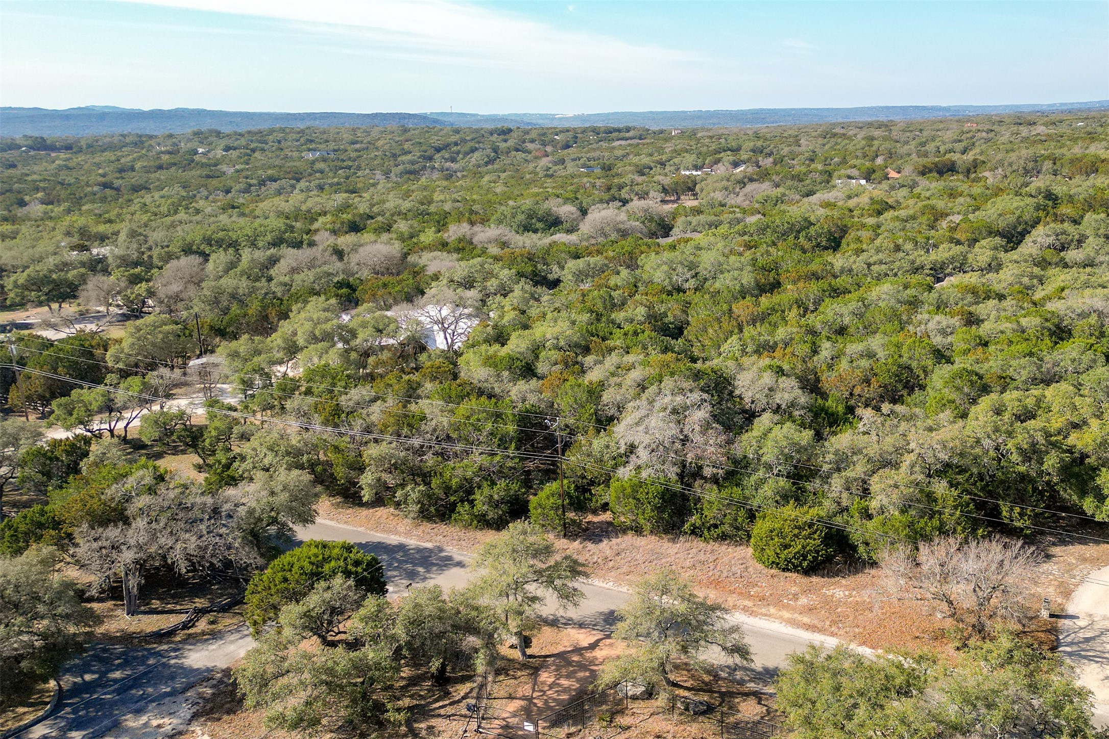 308 Ridge Oak Drive Wimberley, TX 78676 - Photo 19 of 29 a view of a city with lush green forest