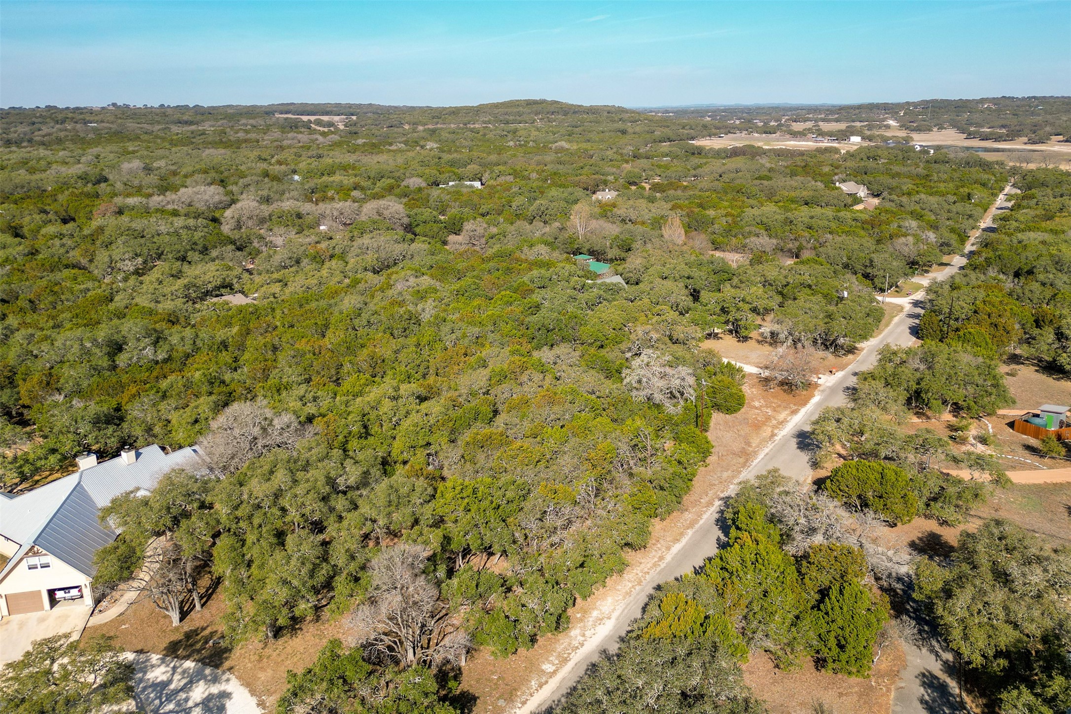 308 Ridge Oak Drive Wimberley, TX 78676 - Photo 22 of 29 an aerial view of residential houses with outdoor space