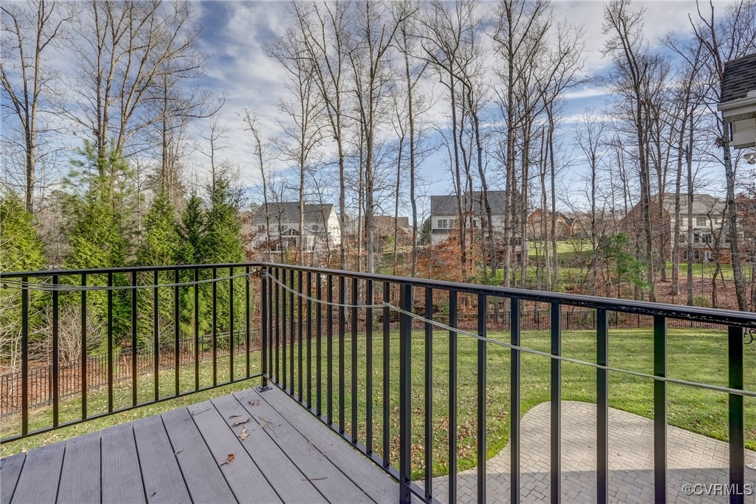 3412 Handley Road Midlothian, VA 23113 - Photo 21 of 50 a view of a balcony with wooden floor