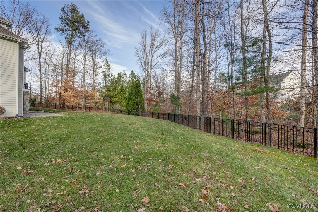 3412 Handley Road Midlothian, VA 23113 - Photo 46 of 50 a view of a backyard with large trees