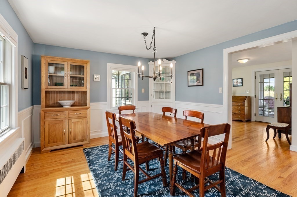 26 Cherokee Road Arlington, MA 02474 - Photo 20 of 40 a dining room with furniture window and wooden floor