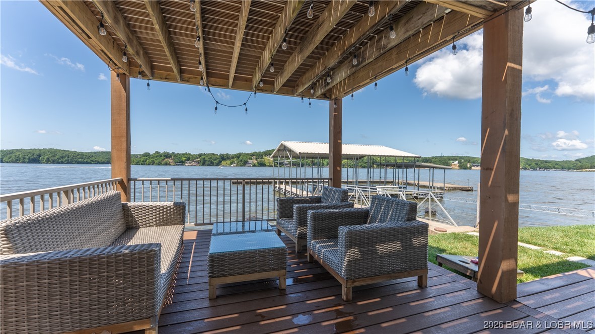 2268 Breezy Acres Road Osage Beach, MO 65065 - Photo 32 of 49 Covered deck of family room