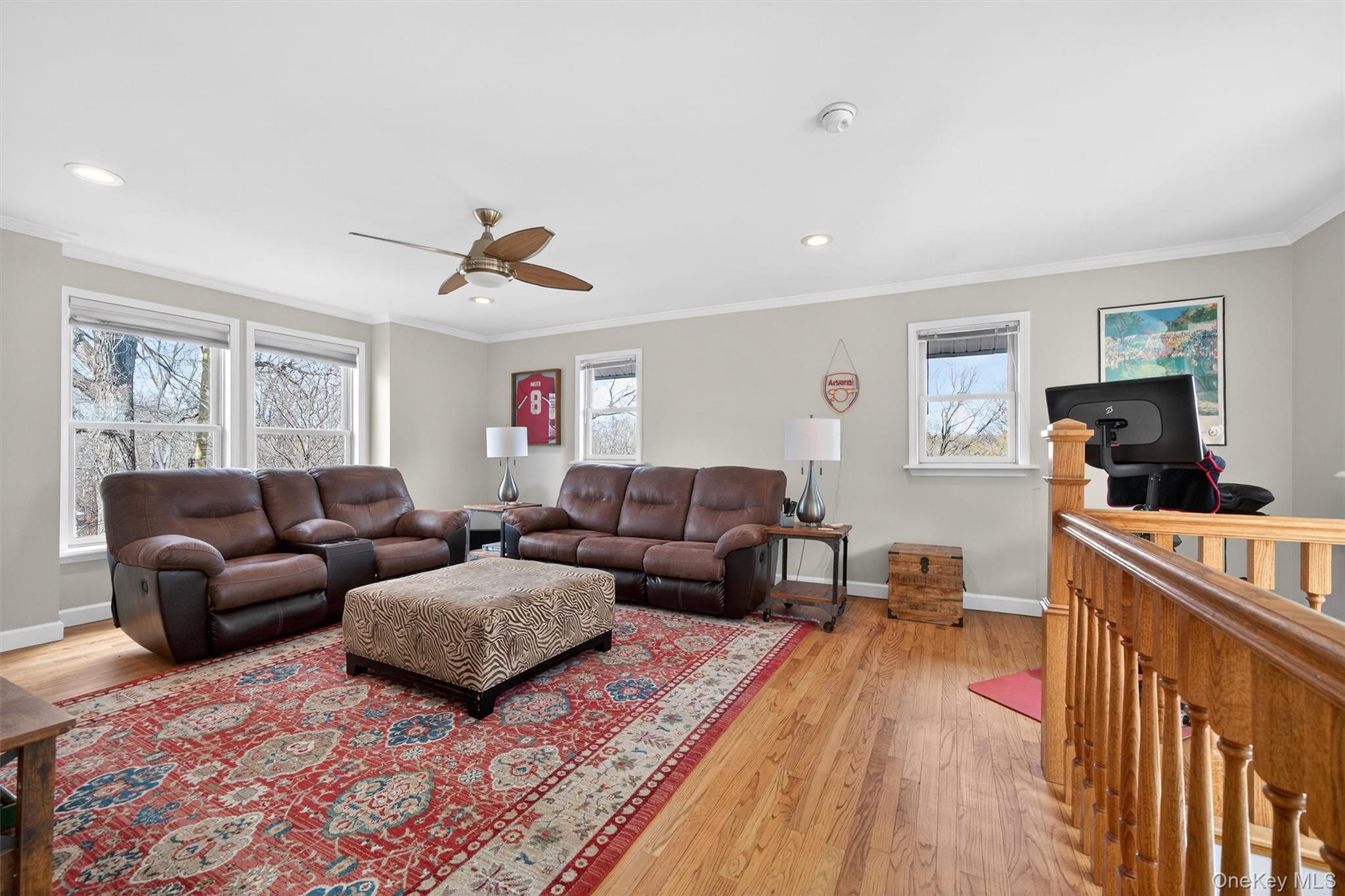 729 Mullock Road Port Jervis, NY 12771 - Photo 30 of 50 a living room with furniture and a flat screen tv