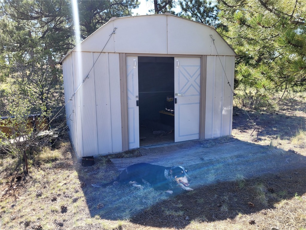 0 Castle Rock Road Hartsel, CO 80449 - Photo 22 of 28 Shed on property