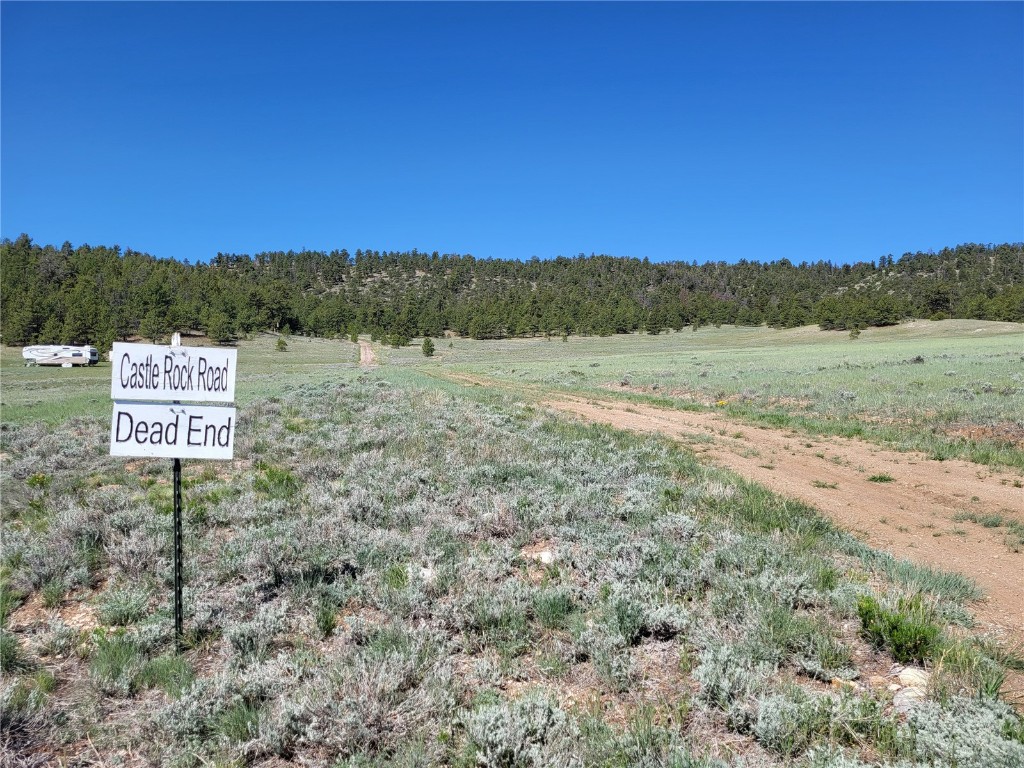 0 Castle Rock Road Hartsel, CO 80449 - Photo 26 of 28 Entrance to Castle Rock Road to the property