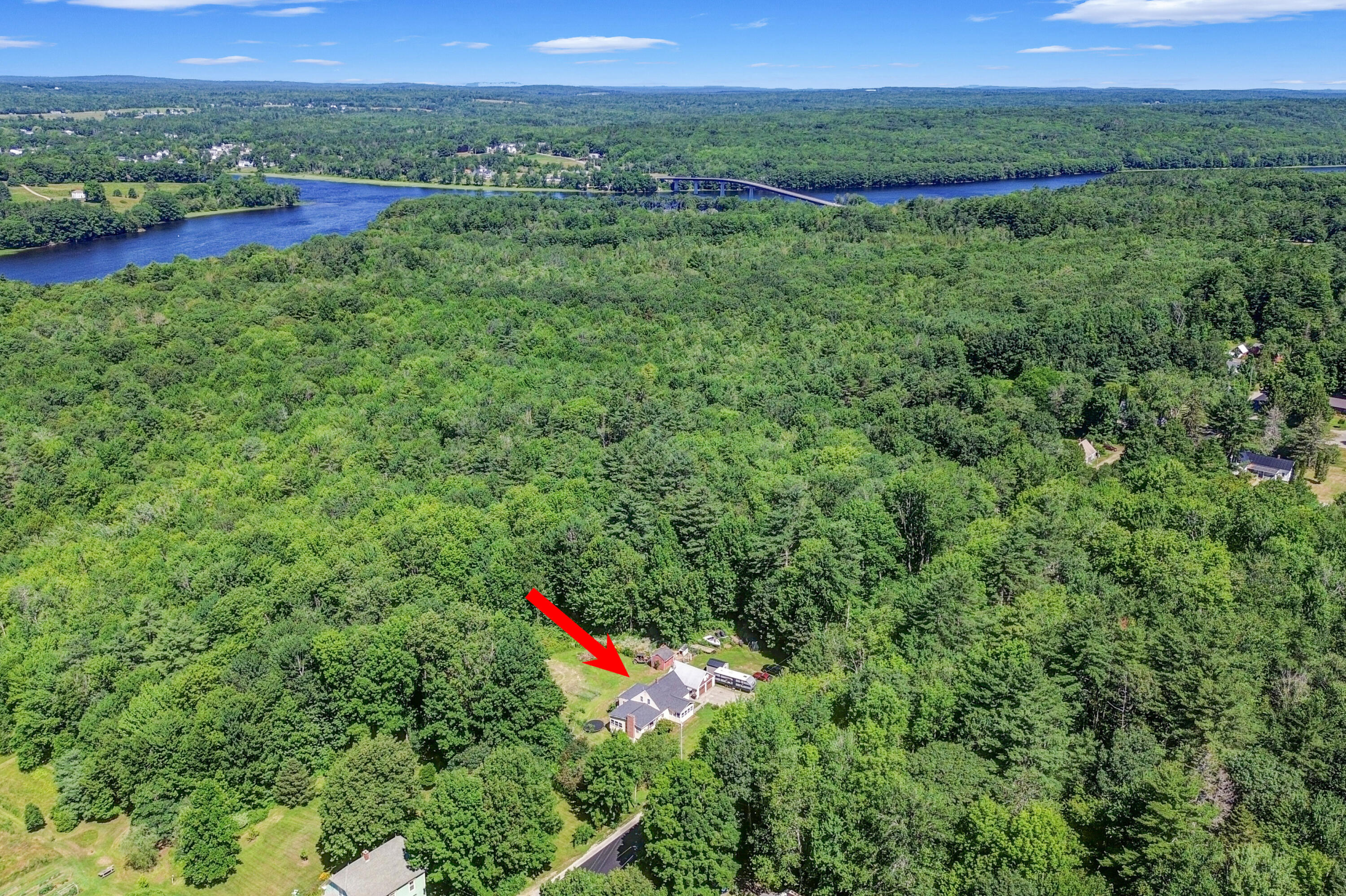 113 River Road Dresden, ME 04342 - Photo 61 of 63 Aerial