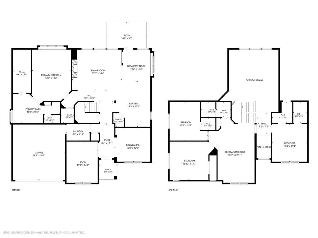 2700 Hereford Road Denton, TX 76210 - Photo 36 of 36 Floor plan