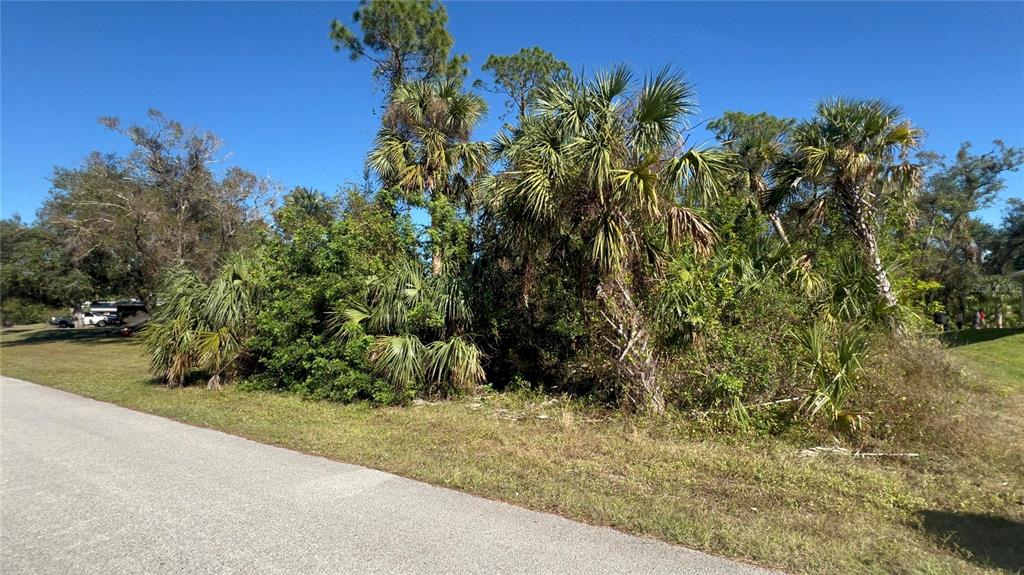 Easter Ter Port North Port, FL 34286 - Photo 2 of 5 a view of a yard with plants and trees