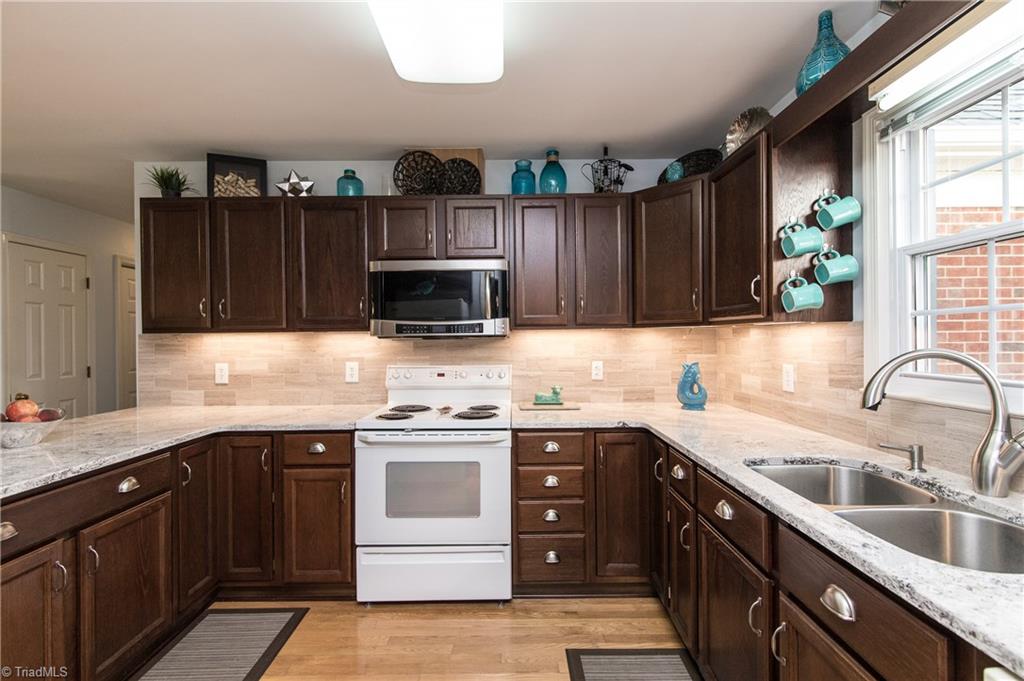1443 Talbot Road Pleasant Garden, NC 27313 - Photo 11 of 29 Updated kitchen with quartz counter tops