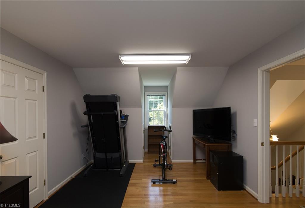 1443 Talbot Road Pleasant Garden, NC 27313 - Photo 24 of 29 3rd Bedroom w/ Attic Entrance