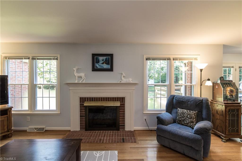 1443 Talbot Road Pleasant Garden, NC 27313 - Photo 8 of 29 Living room w/ Fireplace