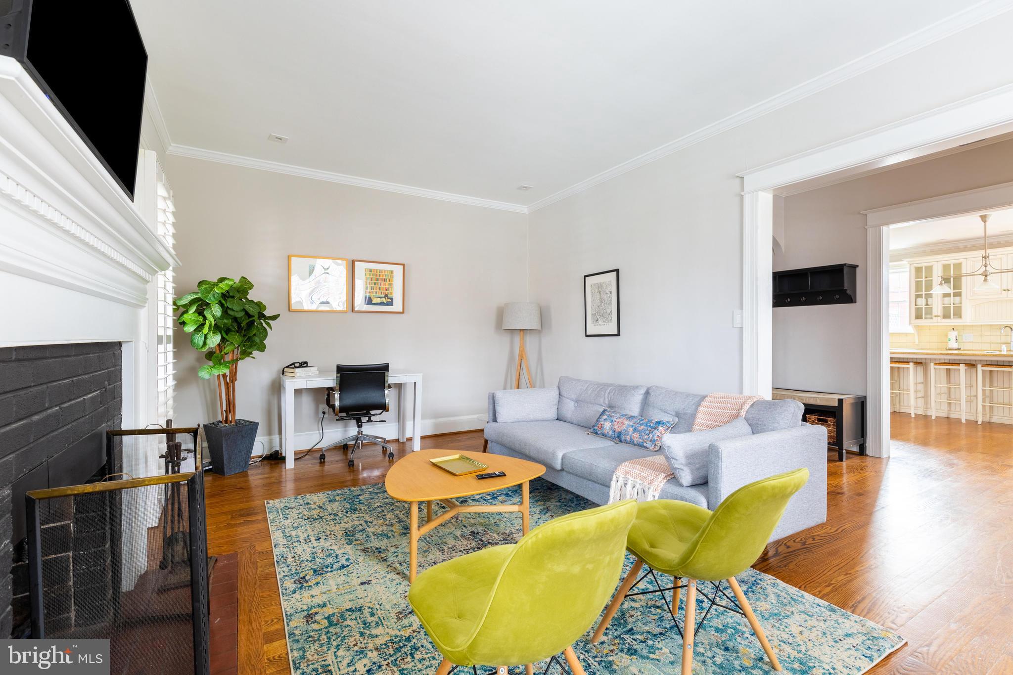 2243 40th Street Northwest Washington, DC 20007 - Photo 11 of 45 Living Room