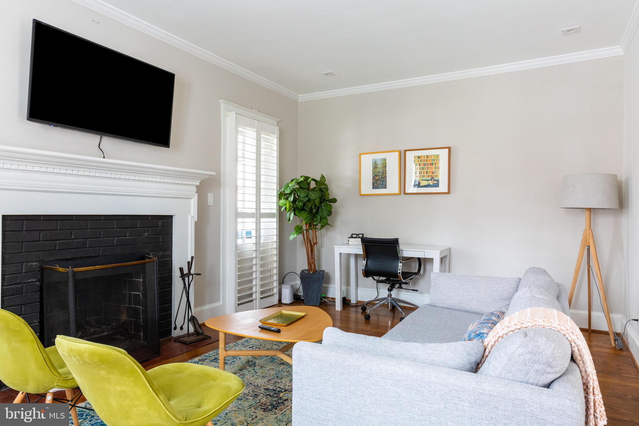 2243 40th Street Northwest Washington, DC 20007 - Photo 12 of 45 Living Room