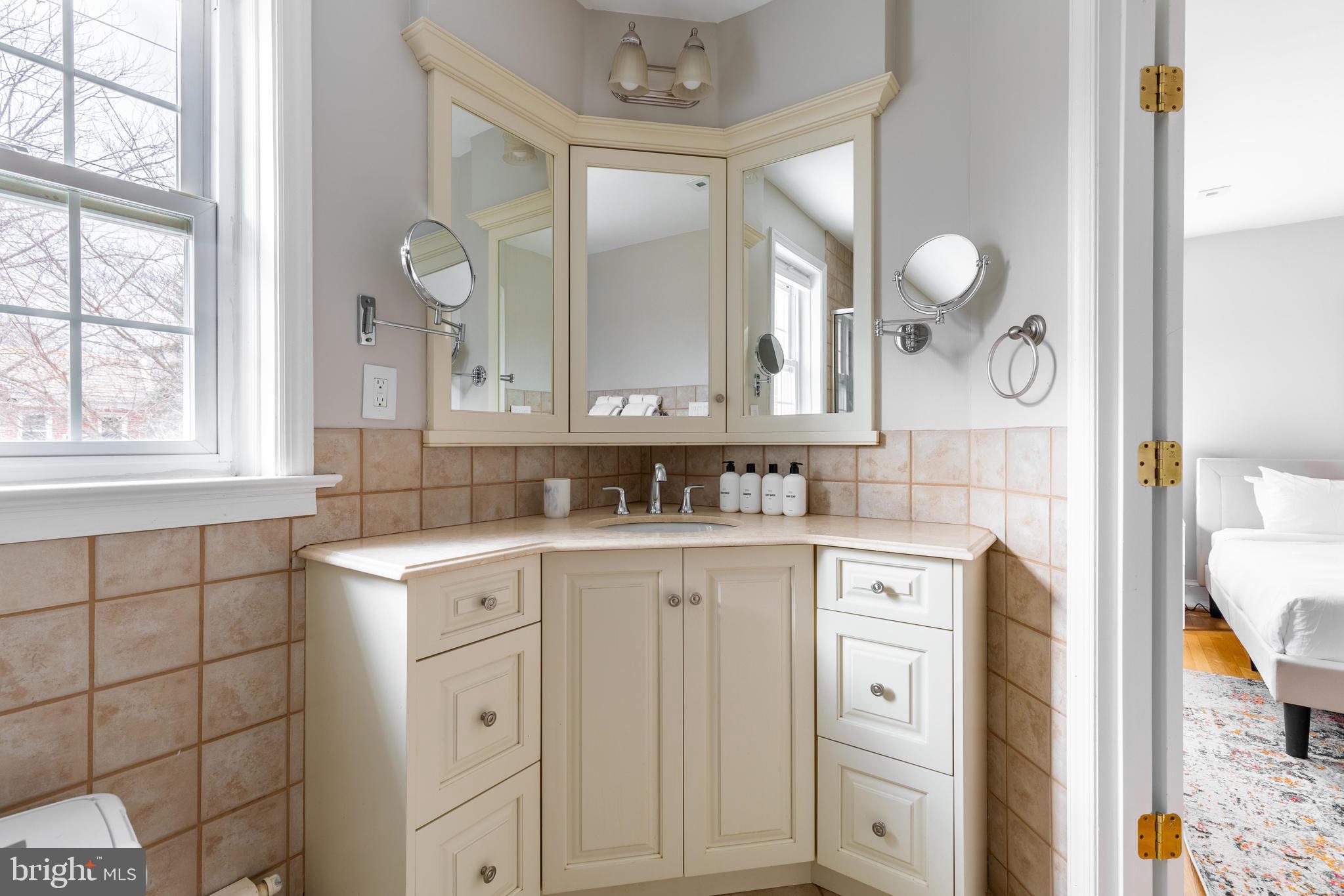 2243 40th Street Northwest Washington, DC 20007 - Photo 25 of 45 Main Bath Upper 1