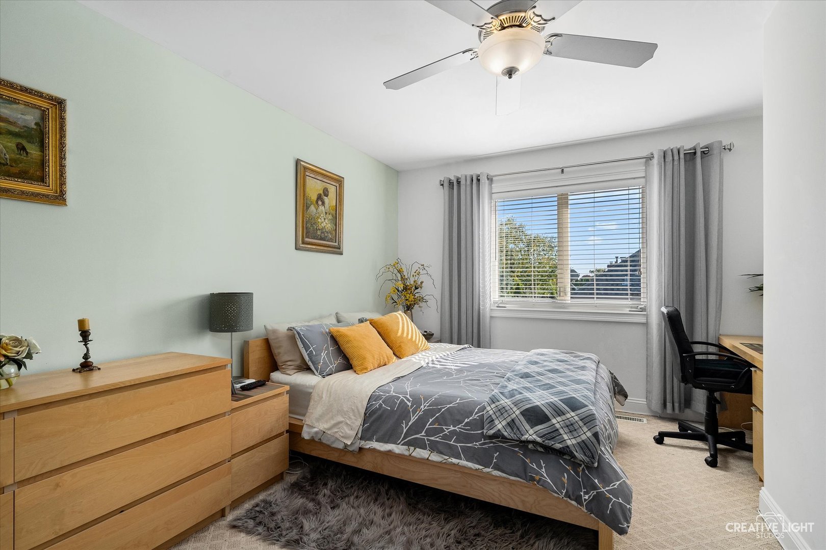 3912 Highknob Circle Naperville, IL 60564 - Photo 25 of 42 a bedroom with a bed and a window