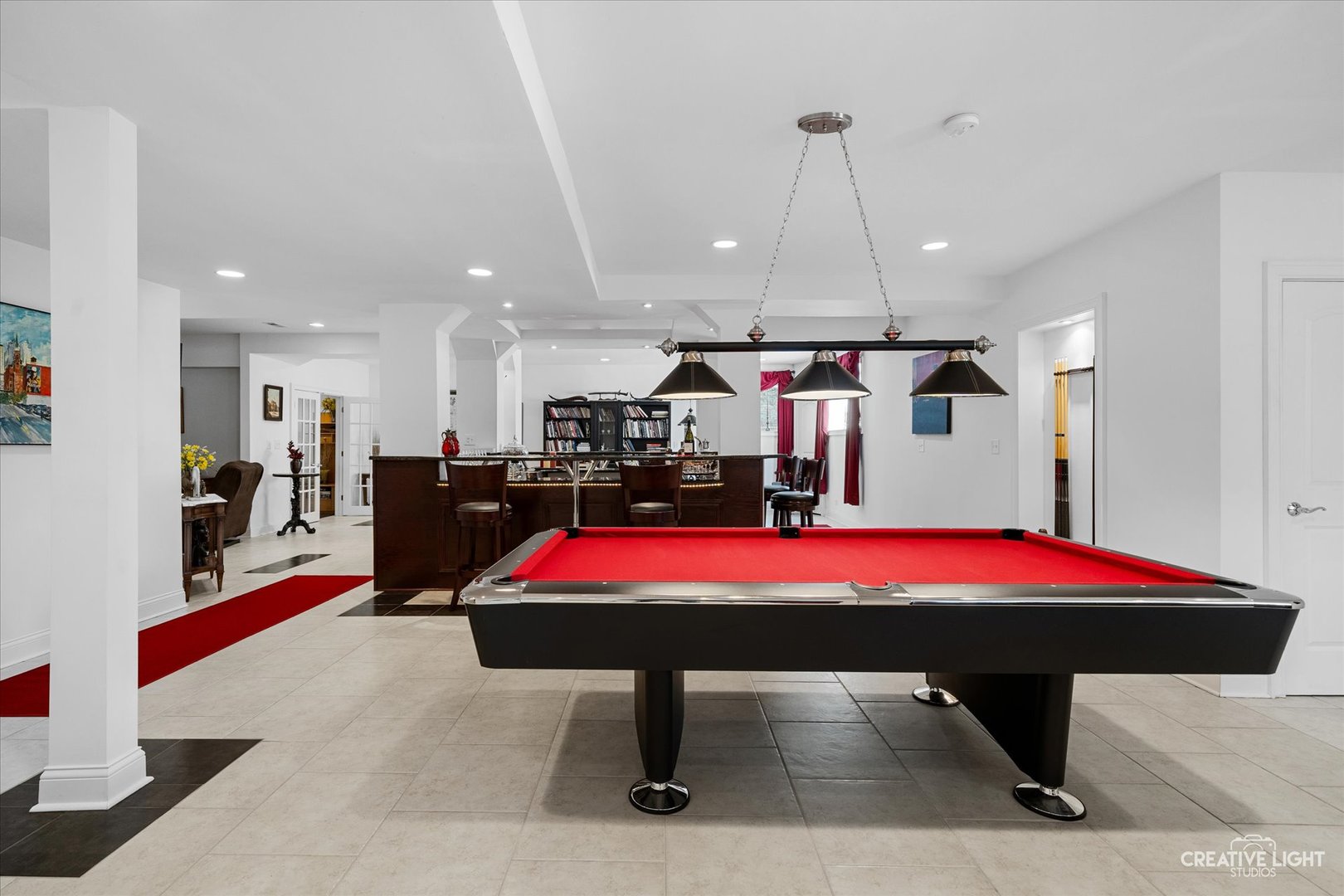 3912 Highknob Circle Naperville, IL 60564 - Photo 28 of 42 a room with pool table and windows