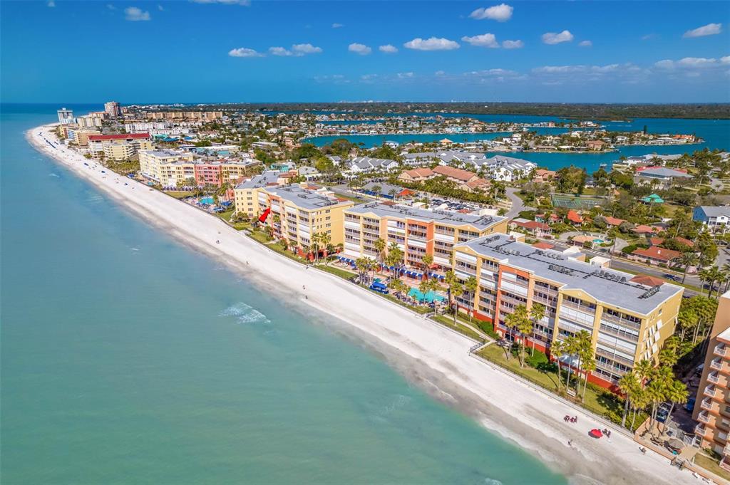 16550 Gulf Boulevard, Unit 545 North Redington Beach, FL 33708 - Photo 38 of 64 a view of a city from a balcony