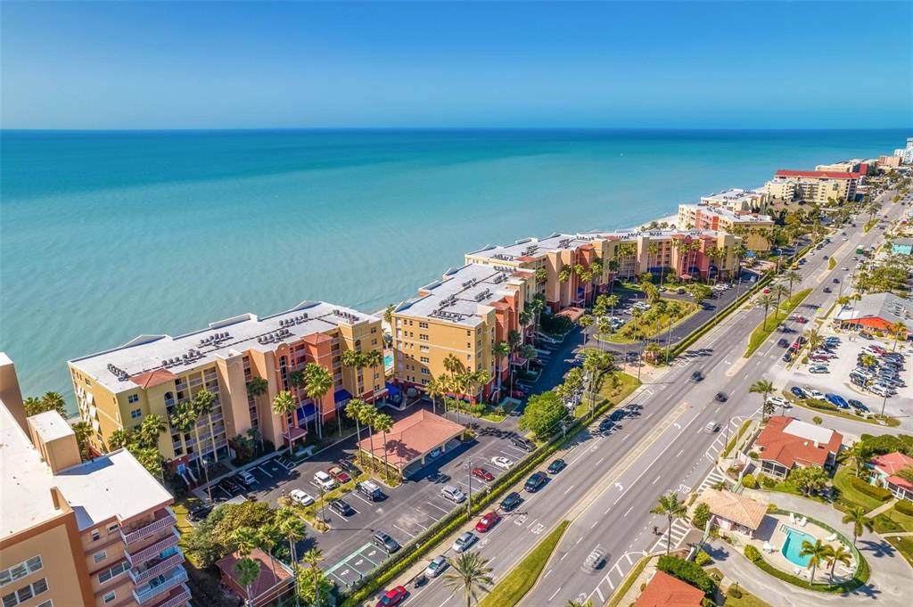 16550 Gulf Boulevard, Unit 545 North Redington Beach, FL 33708 - Photo 40 of 64 a view of a balcony with an ocean view