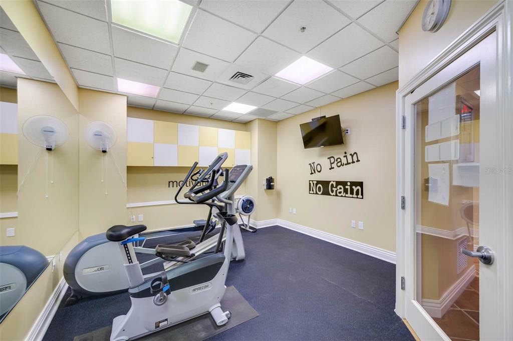 16550 Gulf Boulevard, Unit 545 North Redington Beach, FL 33708 - Photo 53 of 64 a view of a room with gym equipment