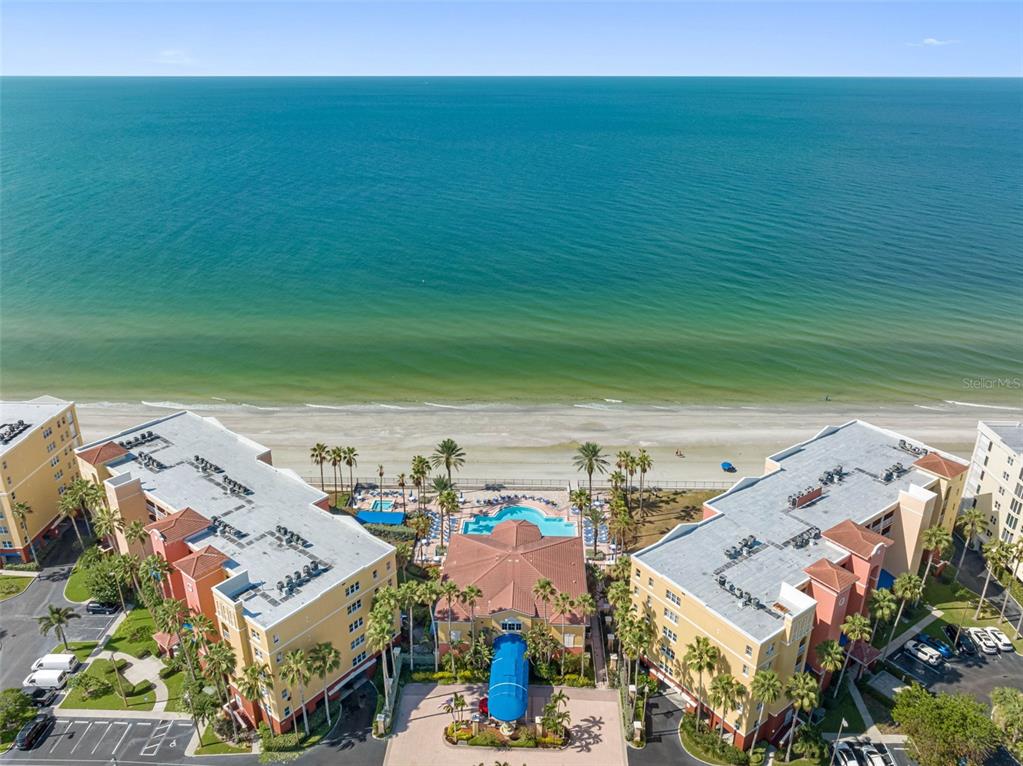 16550 Gulf Boulevard, Unit 545 North Redington Beach, FL 33708 - Photo 61 of 64 an aerial view of a ocean beach