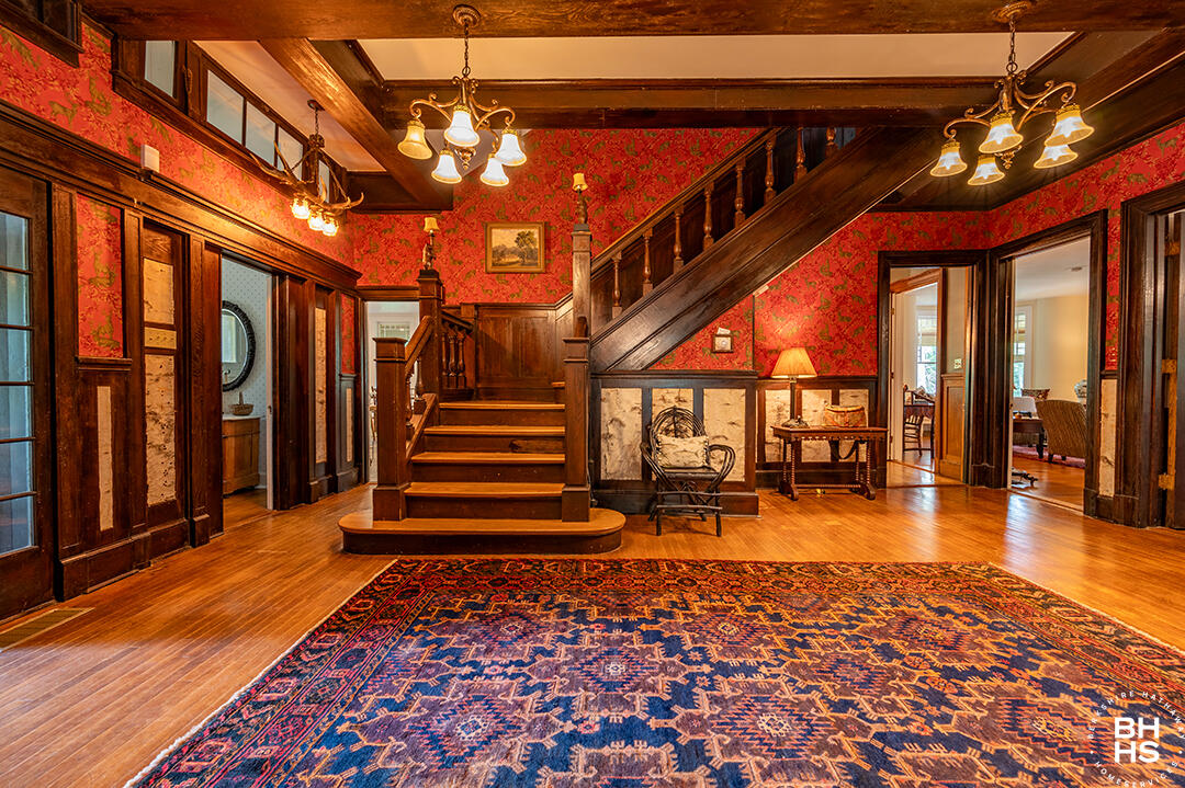 8 Pinehurst Road Saranac Lake, NY 12983 - Photo 37 of 109 HistoricHomeOnLowerSaranacLake_MH_Stairw