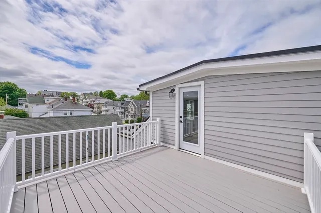 a view of a roof deck