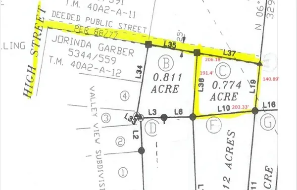 $95,000 | Lot C High Street, Timberville, VA 22853