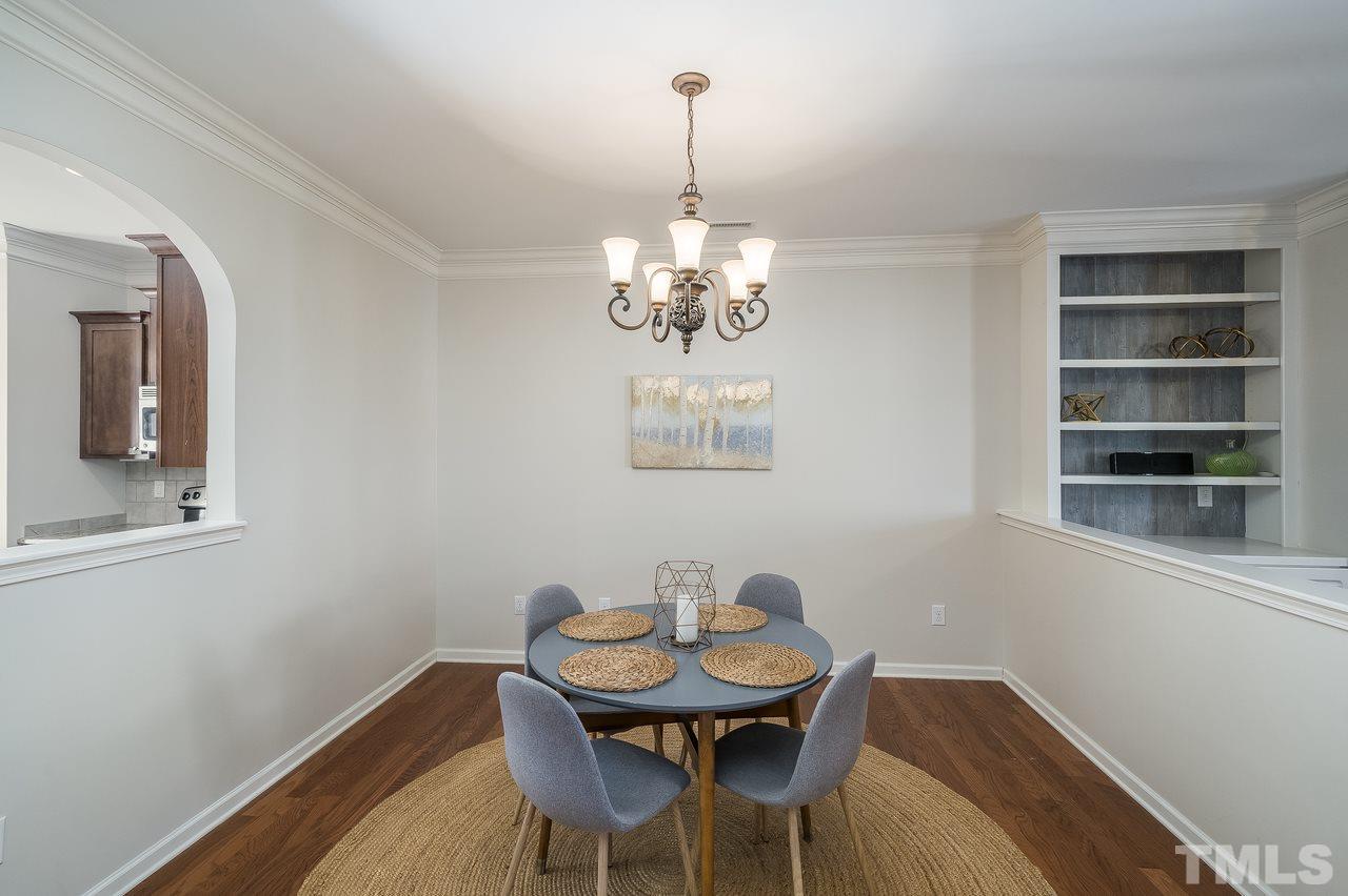 2707 Cloud Mist Circle Raleigh, NC 27614 - Photo 10 of 28 With pass-through from the kitchen, opens to Living Room.