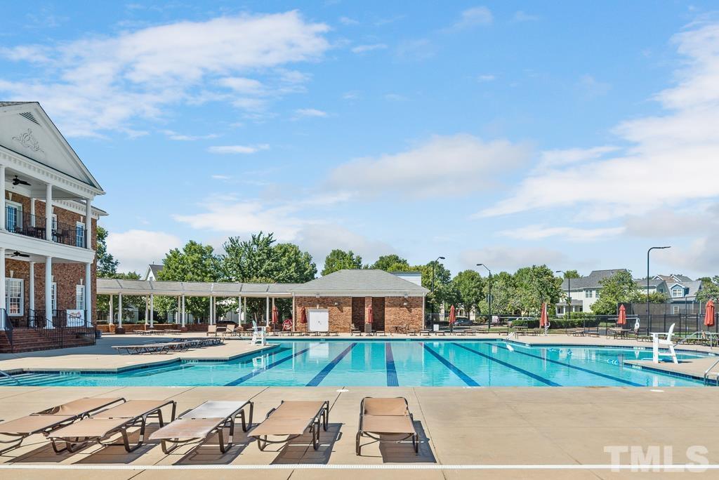 1136 Chapanoke Road Raleigh, NC 27603 - Photo 43 of 48 a front view of a house with garden