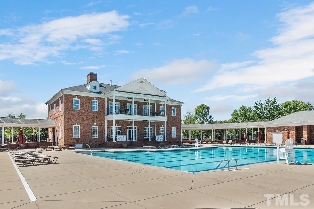 1136 Chapanoke Road Raleigh, NC 27603 - Photo 44 of 48 a front view of a house with a yard