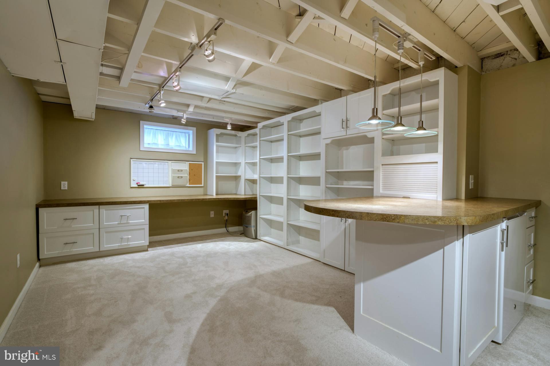 9925 Markham Street Silver Spring, MD 20901 - Photo 28 of 41 Lower Level Built in Office Area