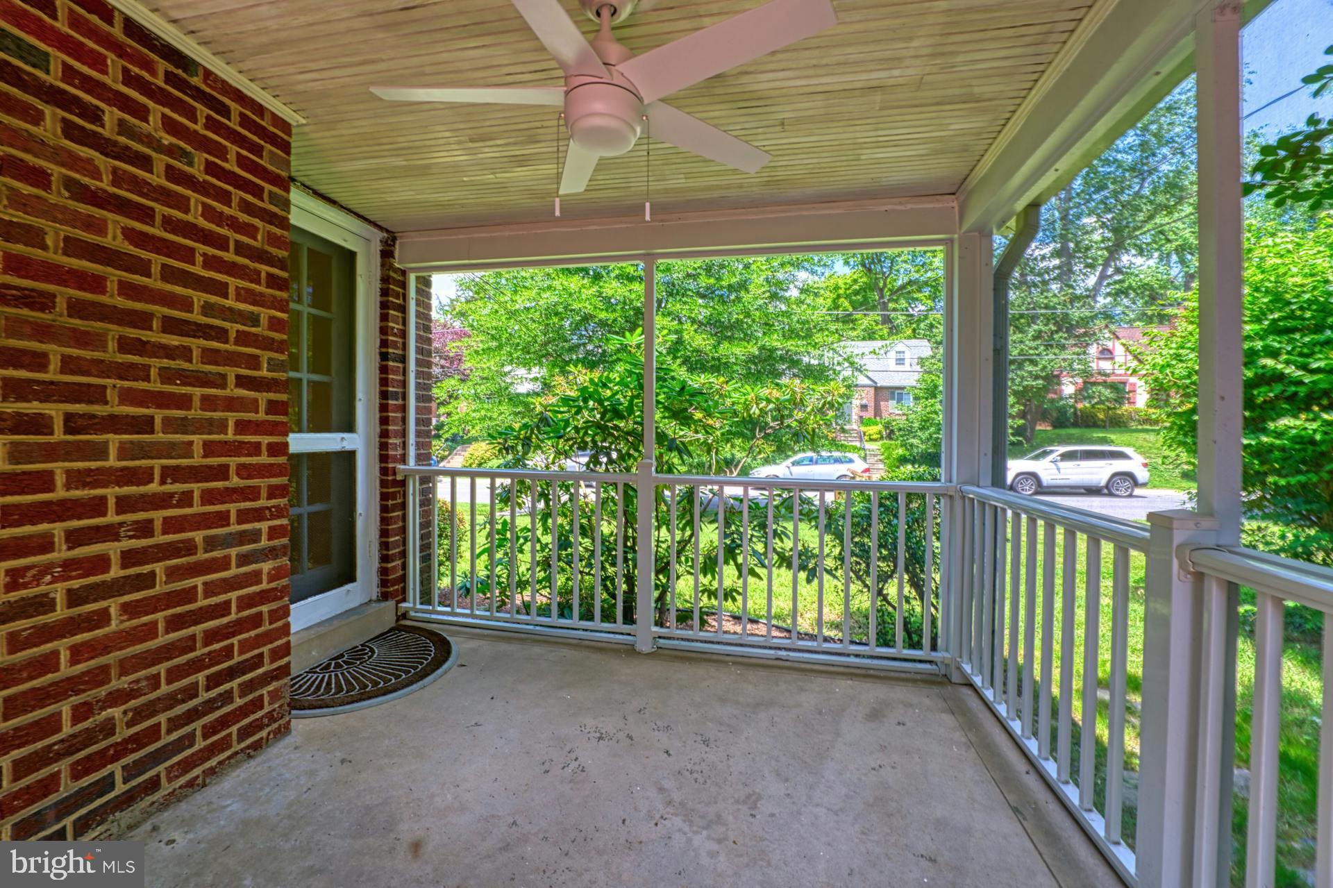 9925 Markham Street Silver Spring, MD 20901 - Photo 32 of 41 Screened in Porch off of Living Room
