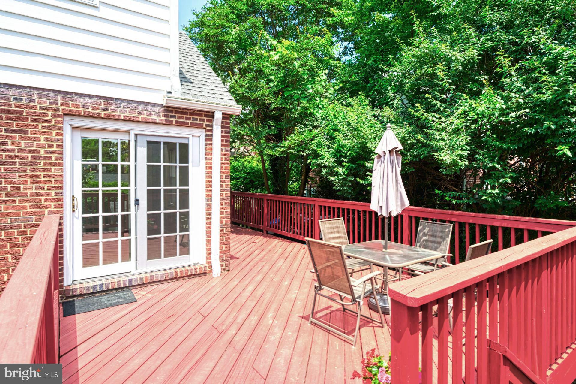 9925 Markham Street Silver Spring, MD 20901 - Photo 34 of 41 Deck off of kitchen