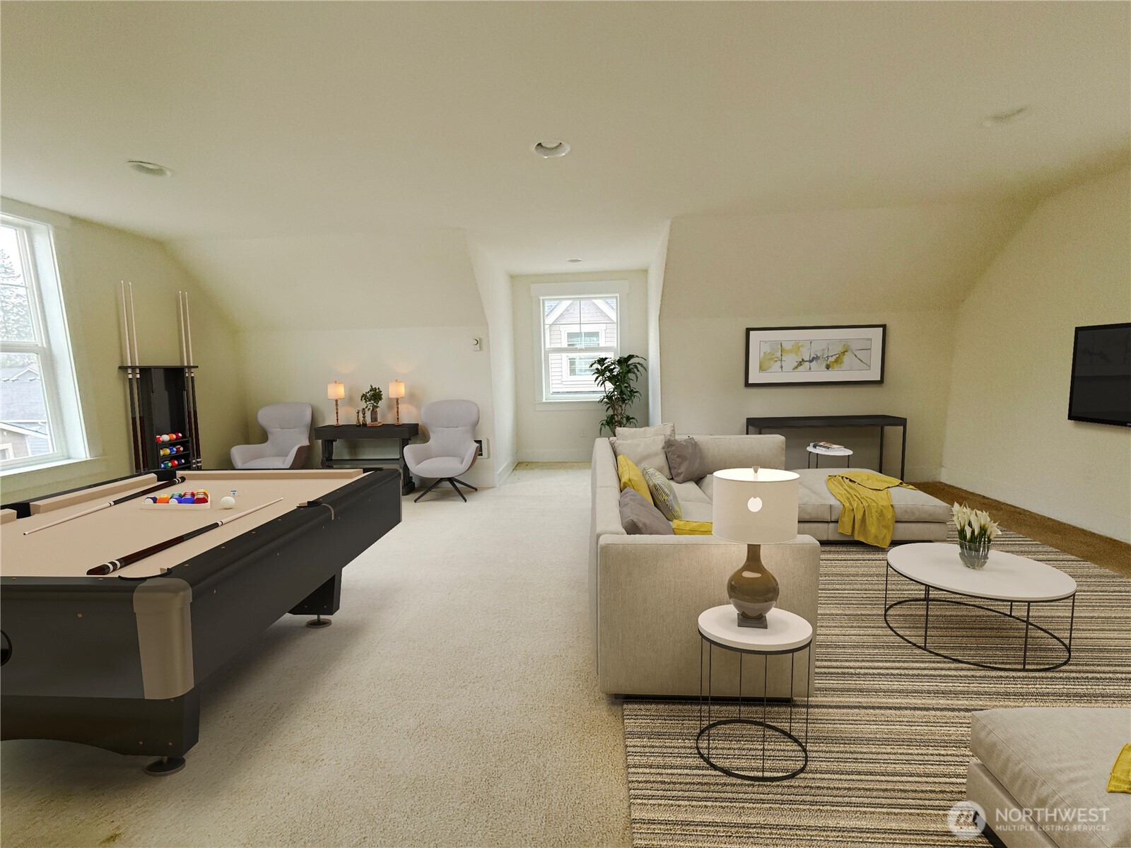 30 East Compass Lane, Unit A98524 Allyn, WA 98524 - Photo 22 of 36 a living room with furniture and a table