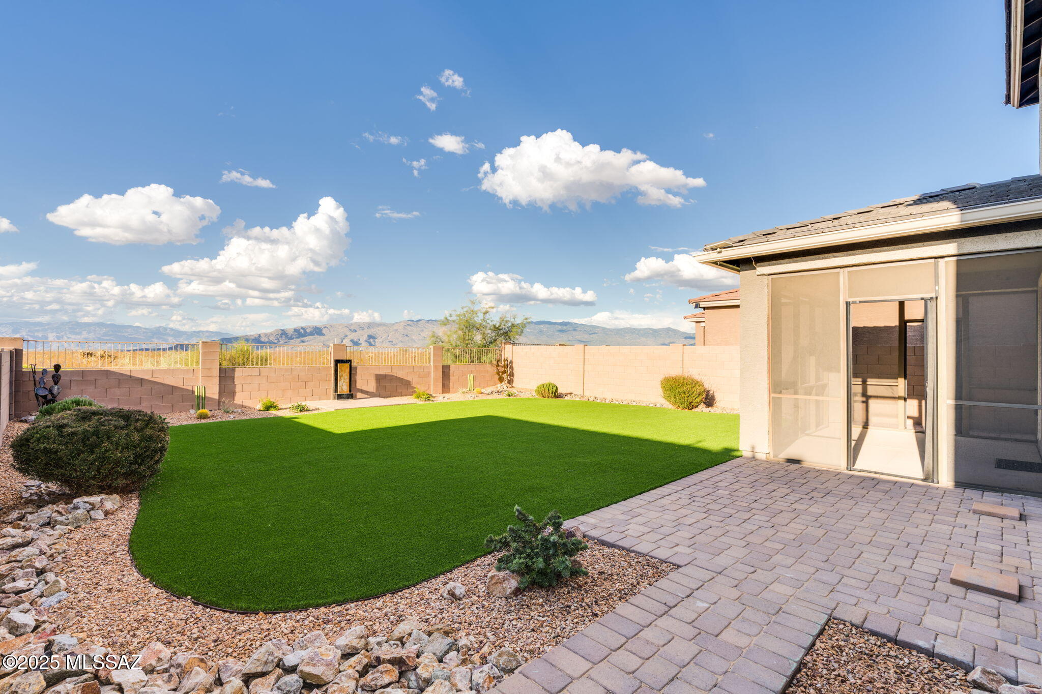 12100 East Ryscott Circle Vail, AZ 85641 - Photo 39 of 53 a view of a backyard of the house