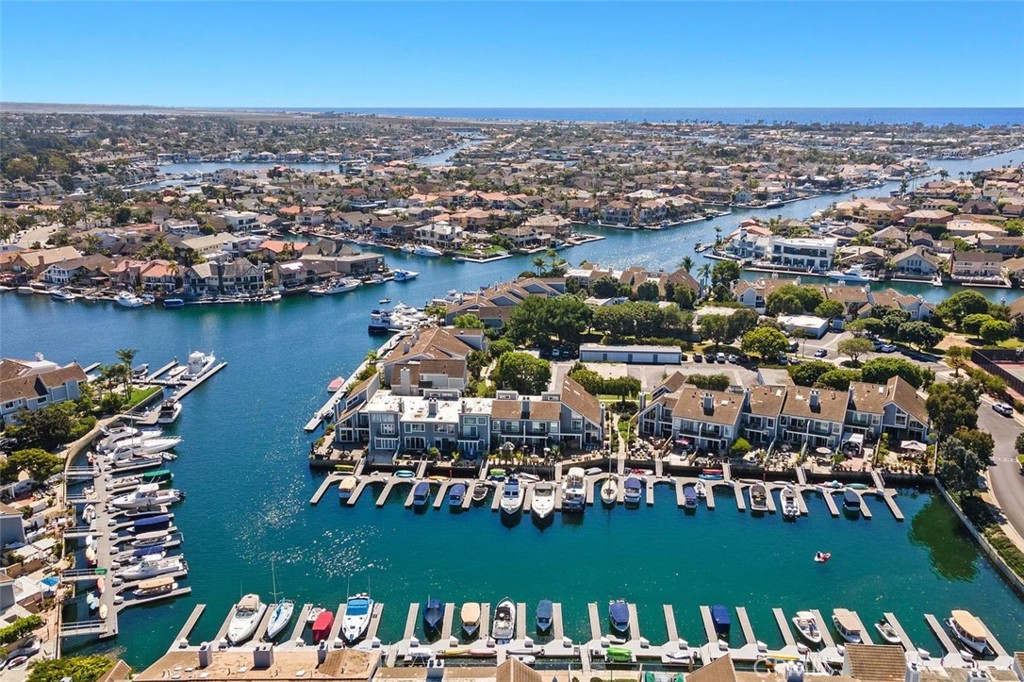 16117 St Croix Circle Huntington Beach, CA 92649 - Photo 45 of 45 an aerial view of ocean and residential houses with outdoor space