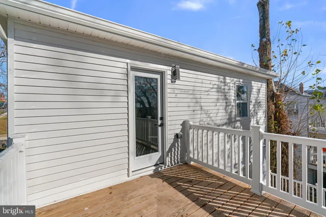 a backyard of a house