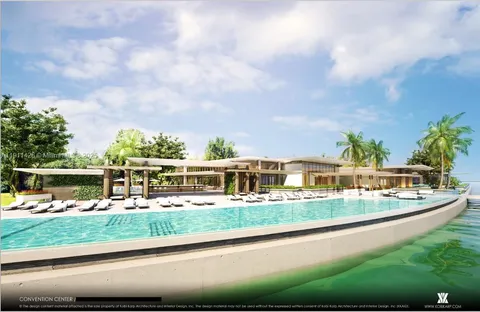 a view of swimming pool with outdoor seating